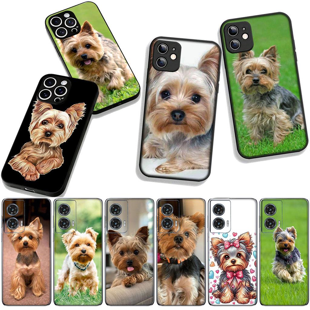 For Motorola Moto Edge 70 60 Fusion 40 NEO 20 Pro G Stylus G56 G96 G71 G73 G52 G41 G42 G51 Case Yorkshire Terrier Yorkie Dog Pet