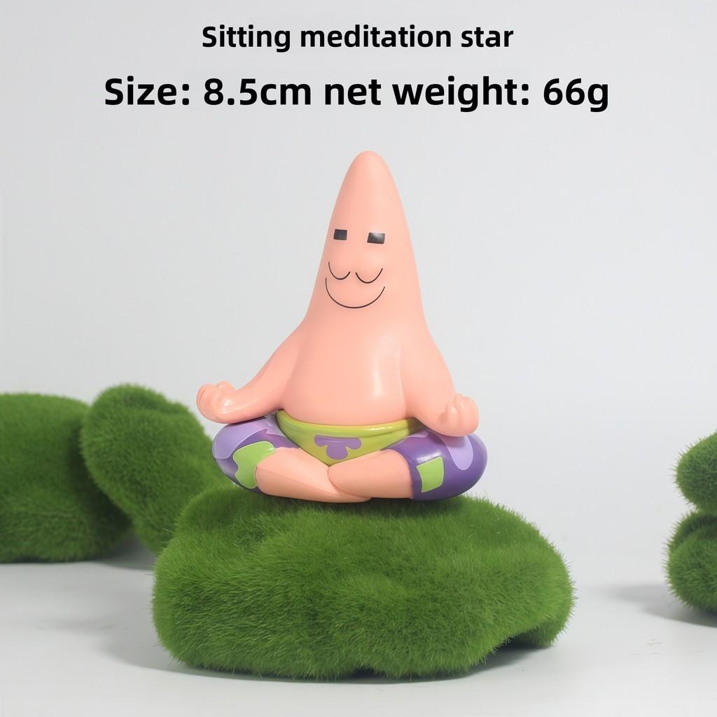 Spongebob Squarepants Patrick Star Pvc Car Rear Decor Creative Spongebob Figure For Car Interior