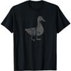 Ente Vintage Design - Distressed Enten-Print T-Shirt