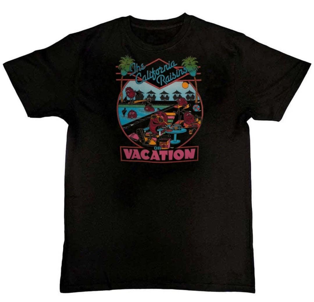 Rare The California Raisins On Vacation Mens T-Shirt XXXL