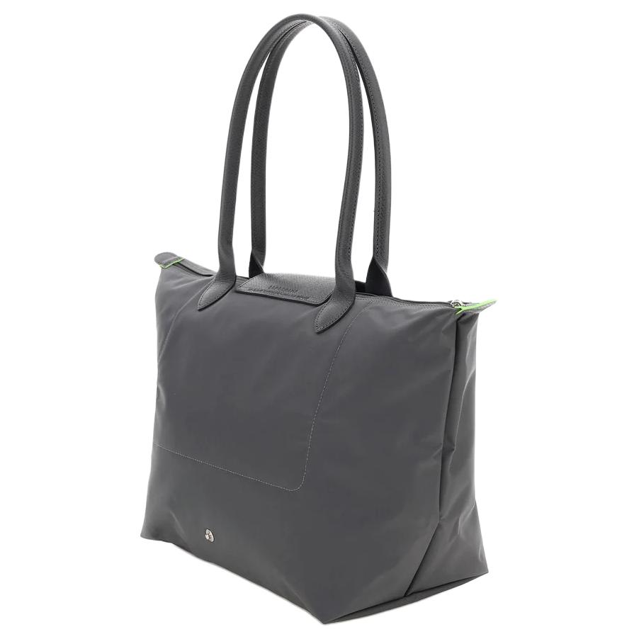 Longchamp Borsa a tracolla in nylon Le Pliage con logo goffrato Borsa da donna Grigio L1899919P661