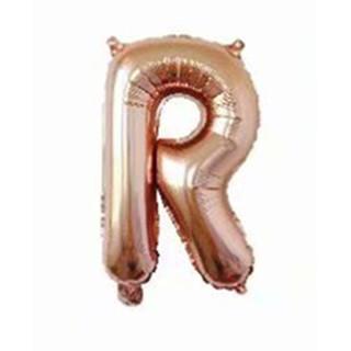 16 Inch Slim Gold Letter Aluminum Foil Balloon Bright Gold Wedding Decoration Film Balloon