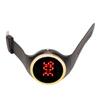 Children Digital Watch Student Fashionable Red LED Outdoor Sports Watch Birthday Gift for Daily Life Gold