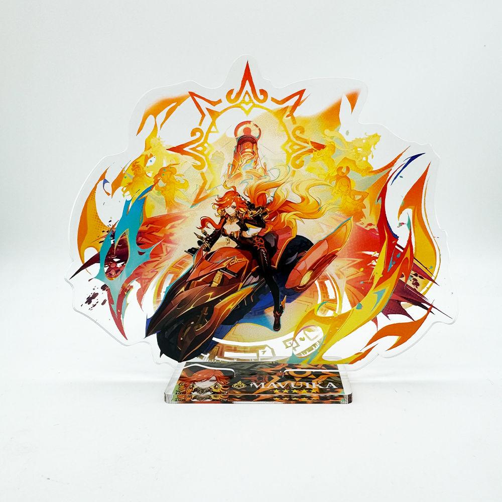 

Акриловая подставка Genshin Impact Natlan Pyro Archon Mavuika - аниме-фигурка, настольный декор для коллекционеров Mavuika