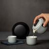 Ceramic Quick Tea Cup One Pot Two Cups Portable Kung Fu Tea Set