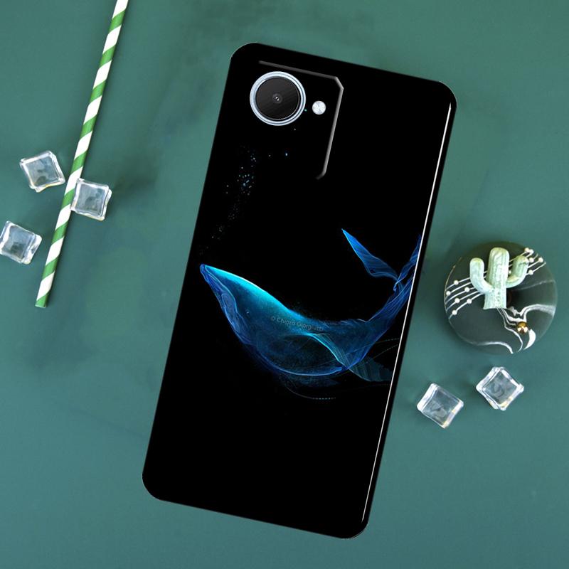Dream Whale Cartoon For Realme 15 Pro 10 11 12 13 14 Pro Plus GT6 GT7 C61 C67 C63 C71 C55 C51 C65 C53 C75 Case
