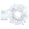 LED String Lights, Warm White Ball Fairy Lights, Waterproof Decorative Starry Lights for Bedroom Patio Parties, Battery Powered