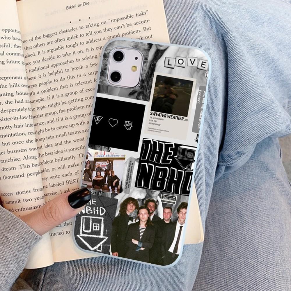 

Чехол для телефона Rock Band The N-Neighbourhood Для IPhone 14 11 12 13 Mini Pro Xs Max 8 7 6 6S Plus X XR Прочный чехол конфетного цвета 7plus or 8plus