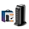 USB Charger Charging 6 Port Station Universal Phone Desktop Portable Charger with PD 20W QC3.0 for iPhone 13 12 11 USB ChargerA