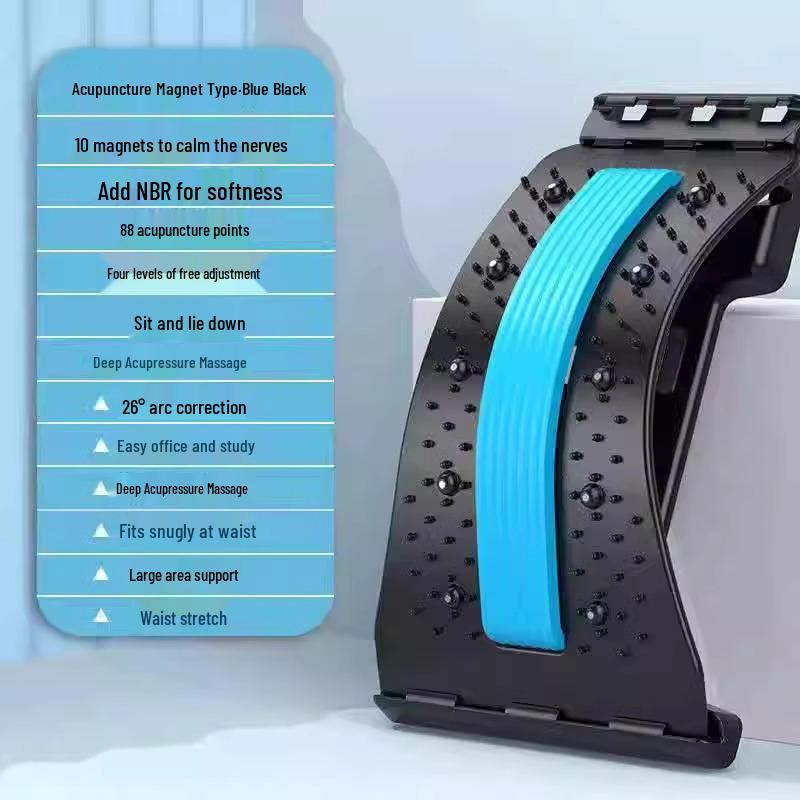 Lumbar and Cervical Spine Massager and Support Tool