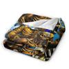 Band I-Iron M-Maidens Tour 2025  Blanket  Travel Flannel Throw Blanket For Living Room Warm Soft Quality Bedspread Gift Idea