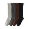 Female Spring and Autumn Retro Show Thin Everything with Long Leg Cotton Socks