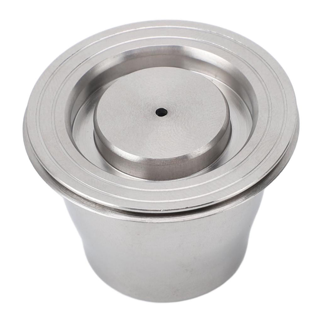 Coffee Capsule Reusable Stainless Steel Coffee Pod with Filter Paper Spoon Brush for Coffee Maker