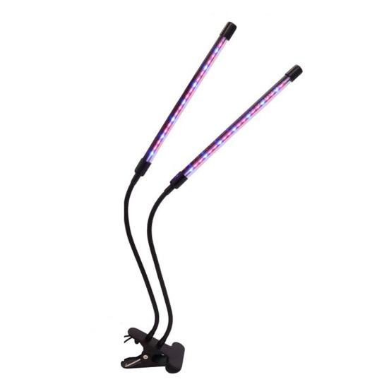 Pełne spektrum światła do uprawy roślin z klipsem, ściemnialne, plug-play, wysoka jasność, wodoodporna lampa LED do uprawy roślin, lampa do uprawy kwiatów
