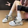 2025 little white shoes women's spring new Korean version ins female students leisure sports versatile board shoes street auction P308