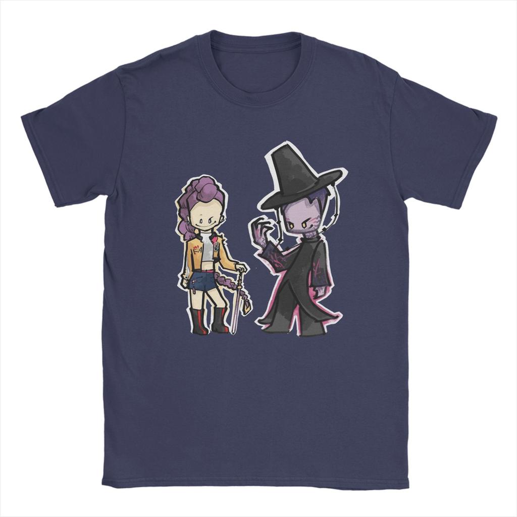 RUJINU KPop Demon Hunters Cartoon Style T Shirt Summer Trendy T-Shirts Man Cotton Breathable Oversized Tees Short Sleeve Tshirt