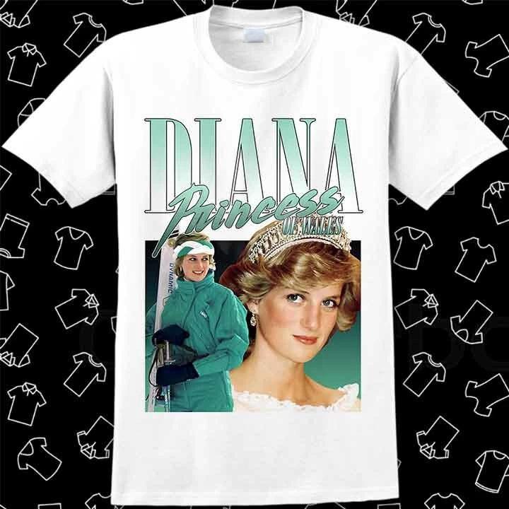 Lady Diana Princess Of Wales 90s T Shirt Meme Gift Gamer Best Seller Unisex 929 XL