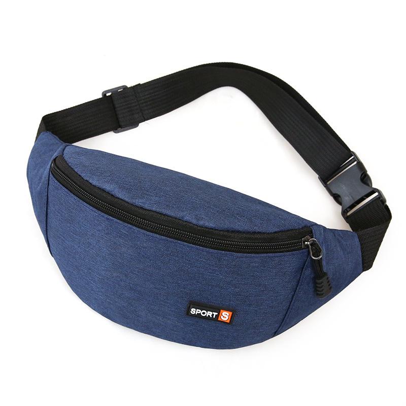 

Men s Sports Waist Bag: Water-Repellent, Close-Fitting Crossbody for Running, Cycling, and Outdoor Activities.