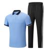 Summer Sports Quick-Dry Ice Silk Polo & Shorts Set for Men