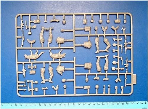 Master Box 1/35 Scale US Modern Infantry (4 Figures + Military Dog) Afghanistan Reconnaissance Unit Plastic Model Kit MB35154