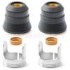 IPT60 Plasma Cutter Electrode & Nozzle Set with Protective Cap