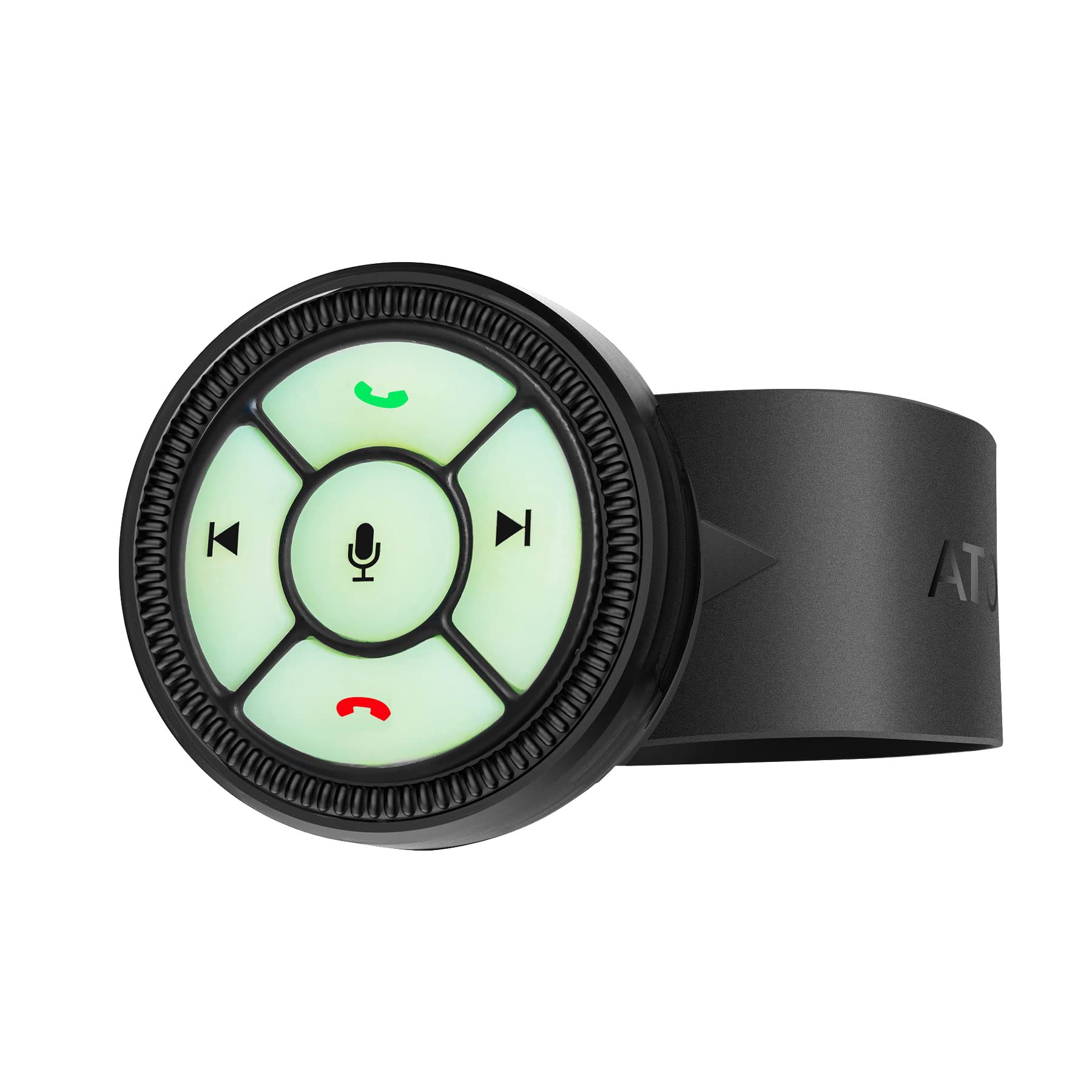 

Беспроводной пульт дистанционного управления в стиле ремешка для часов ATOTOZONE 44F8 со светящейся кнопкой, работает как с автомобильной стереосистемой ATOTOZONE, так и с автомобилями других марок, заменяет рулевое управление