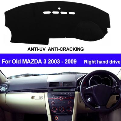 Right Car Dashboard Cover Dash Mat Anti-Sun For Old Mazda 3 2003 2004 2005 2006 2007 2008 2009