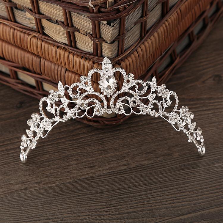 

Новая детская Корона из сплава с жемчужной короной, свадебное платье, прическа, повязка на голову, ужин, представление