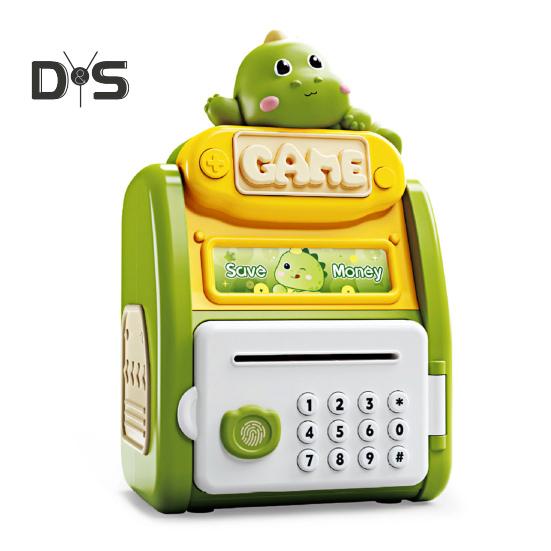 

Дитяча електронна скарбничка. Іграшка. Гроші. Банкомат із паролем. Дуже великої місткості. Милий кролик. Міні-банкомат. Різдвяний подарунок на день народження для дівчаток Dinosaur