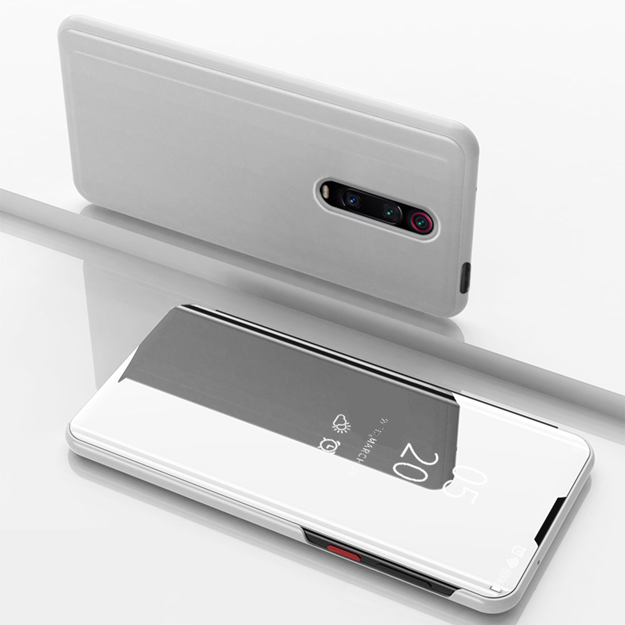 

Зеркальный чехол для телефона с пылезащитой для Xiaomi Redmi Note 9 Pro Huawei Honor 20S Samsung Galaxy A31 A41 A11 A21s iPhone 11 Pro Max Redmi Note 10/Note 10S/Poco M5s серебряный