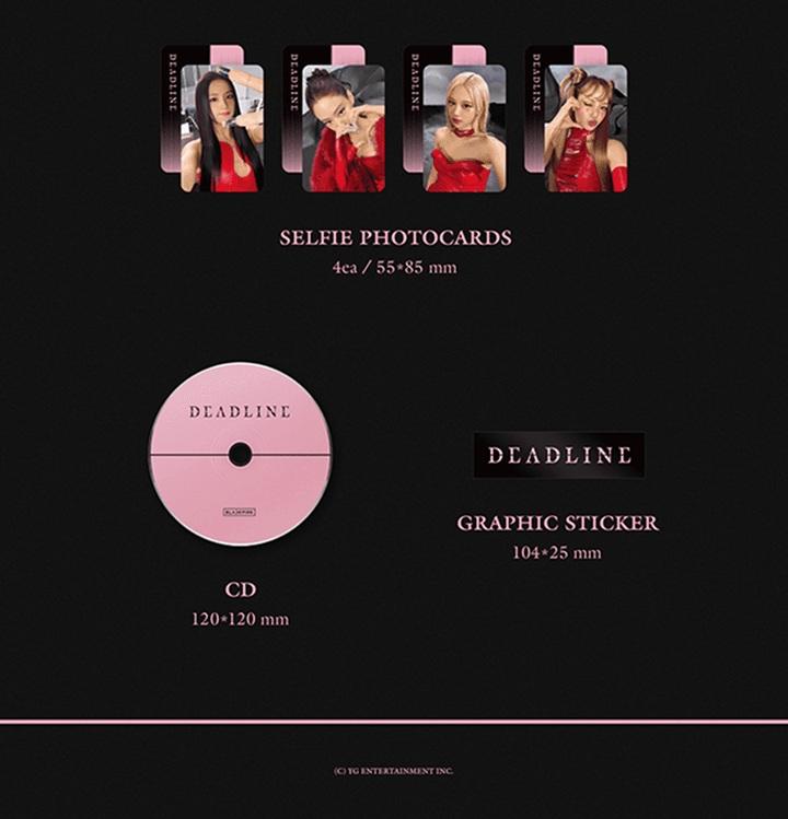 Official BLACKPINK 3rd MINI ALBUM [DEADLINE] BLACK Ver. - Standard Edition