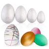 10PC White Easter Foam Egg DIY Painting Polystyrene Styrofoam Home Egg Balls Party Decoration Supplies Lightweight Handemade