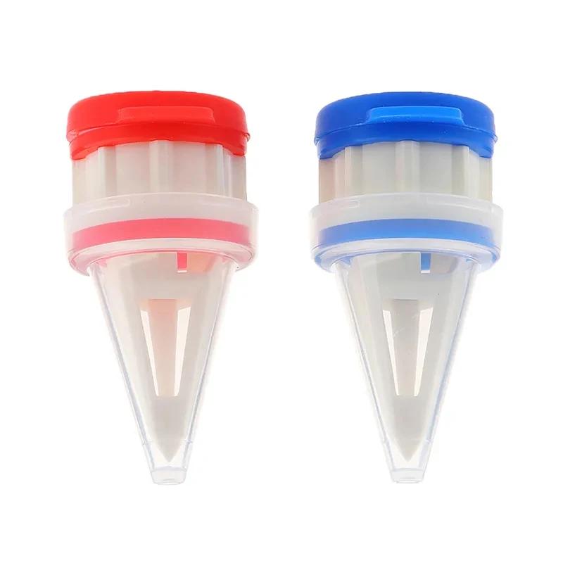 2pcs Milk beverage bottle dispenser with lid and anti spill sealing Boxed beverage drainage device Milk carton extension spout