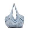 Woven Shoulder Bag Hand-woven Niche Hollow Tote Bag Commuter Shoulder Seaside Vacation Women's Bag