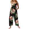 Womens Casual Overalls Jumpsuits Adjustable Straps Sleeveless Summer Cute Comfy Rompers With Pocket
