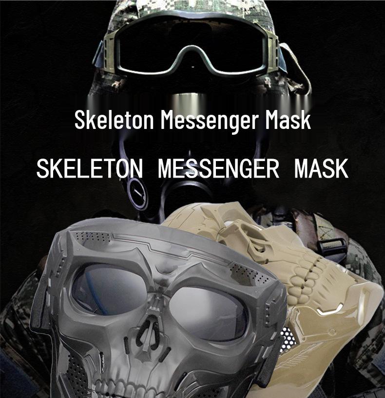 Halloween Ghost Skull Cosplay Mask - Horror Tactical Mask in Stock