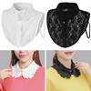 Fashion Detachable Fake Collar Lace White Black False Collar Neckline Women Girls