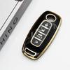 4 Button Car Key Cover Case Shell Fob For Nissan Teana X-Trail T33 Altima Qashqai J12 Juke Kicks Ariya  Keychain Accessories