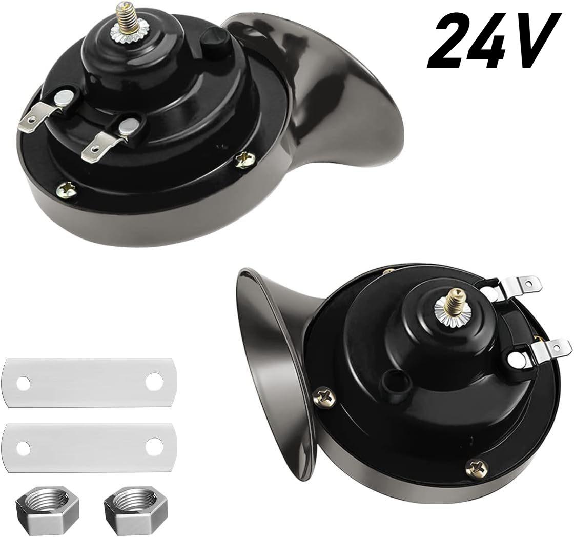 Универсальный автомобильный мотоциклетный грузовой лодочный 12/24В Супергромкие гудки поезда 300ДБ Водонепроницаемый автомобильный громкоговоритель Электрический звуковой сигнал