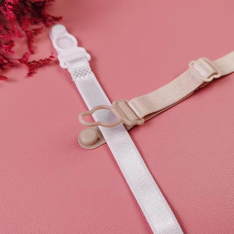 Doppel-Schulter-BH-Trägerhalter Anti-Rutsch-BH-Trägerschnalle Dessous-Zubehör Damen-BH-Träger Rutschfeste Unterwäscheträger
