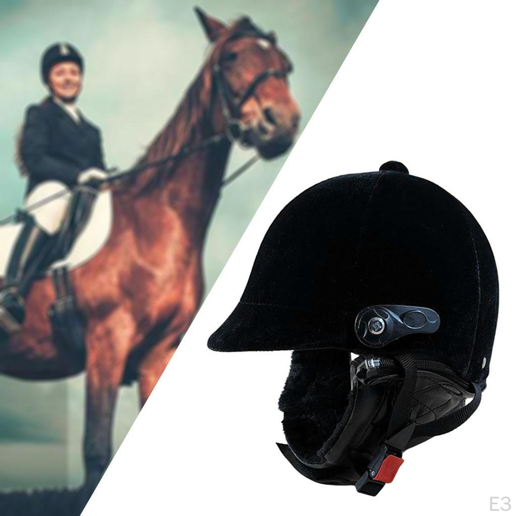 Kask Jeździecki Unisex Regulowany Jeździecki Wentylowany Bezpieczeństwo Letni bez Daszka