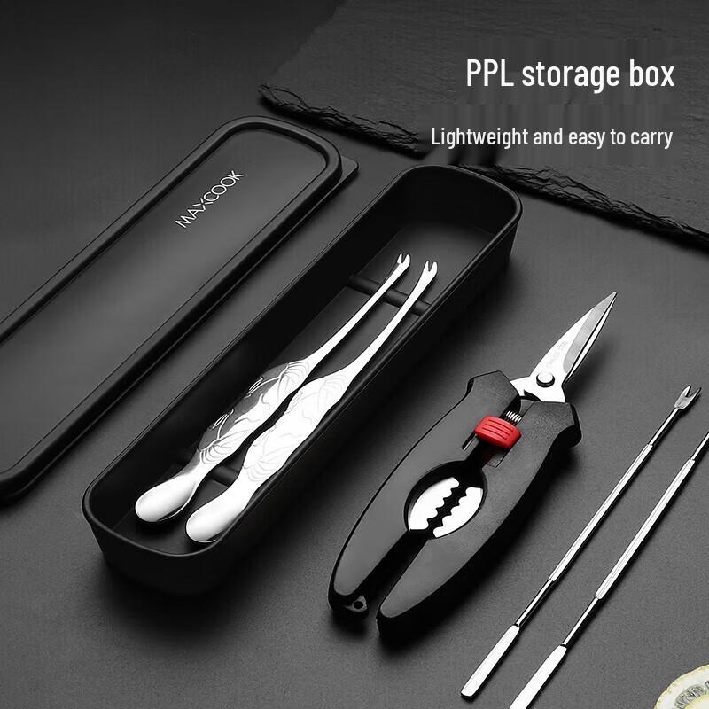 MAXCOOK Stainless Steel Crab Tool Set