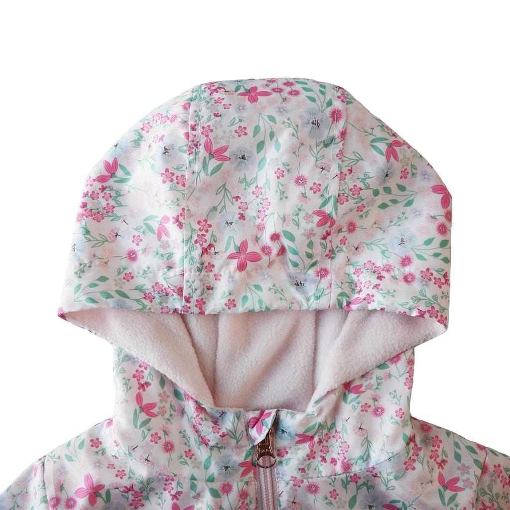 Firetrap Girls Floral Hooded Anorak