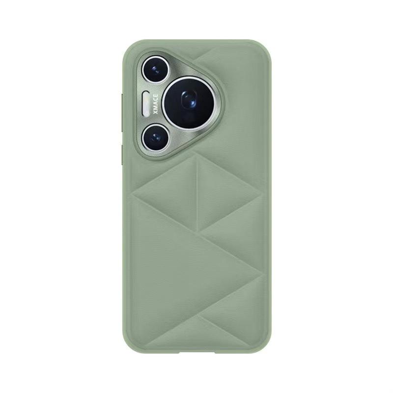 Case For Huawei Pura 70 Pro Plus Pura70 Ultra Cloud Grid Silicone PU Leather Back Cover Luxury Fashion Shell Shockproof Bumper