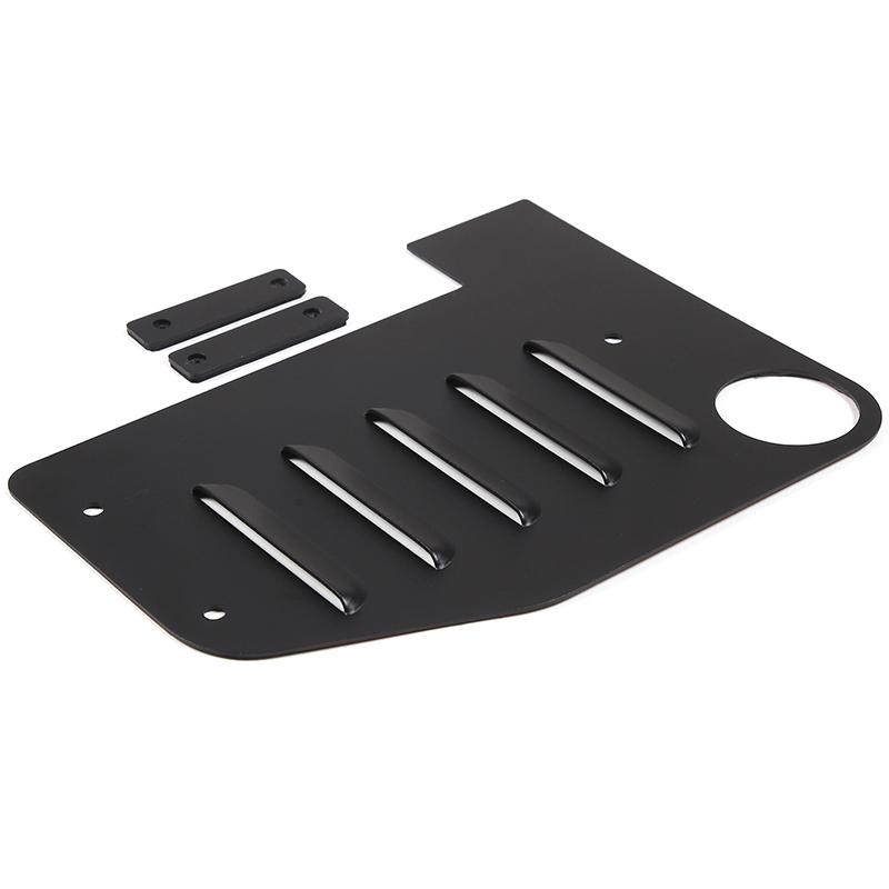 

For INEOS Grenadier 2020-2026 Aluminum alloy Car Side Fender Intake Louver Decorative Cover Car Exterior Accessories чёрный