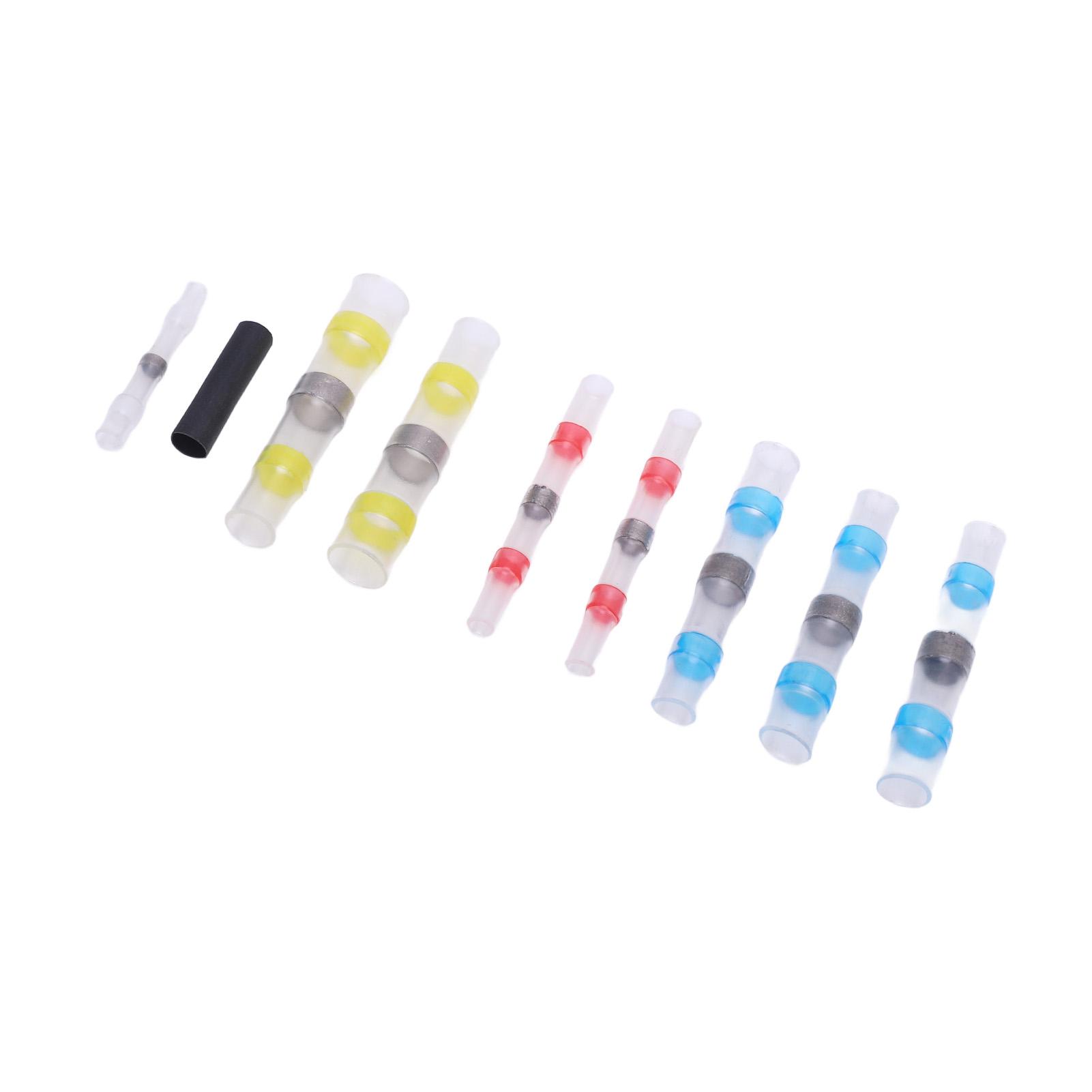 

Heat Shrink Solder Seal Wire Connectors Kit Waterproofing Wiring Splice Connector for Marine Automotive Boat Truck