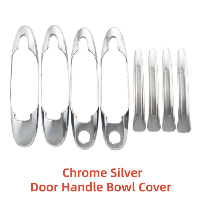 For Toyota Land Cruiser LC100 FJ100 4700 For LEXUS LX470 1996-2007 Chrome Car Accessorie Door Handle Bowl Cover Trim Paste Style