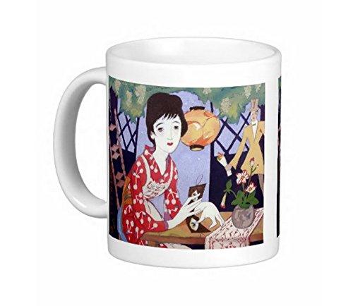 Takehisa Yumeji, "Yumeji Style Beauty Painting" Mug: Photo Mug (Yumeji Series)