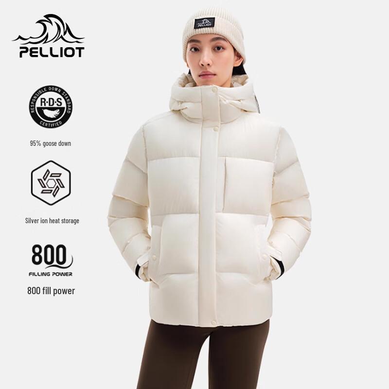 PELLIOT Women's 800-Fill Goose Down Puffer Jacket