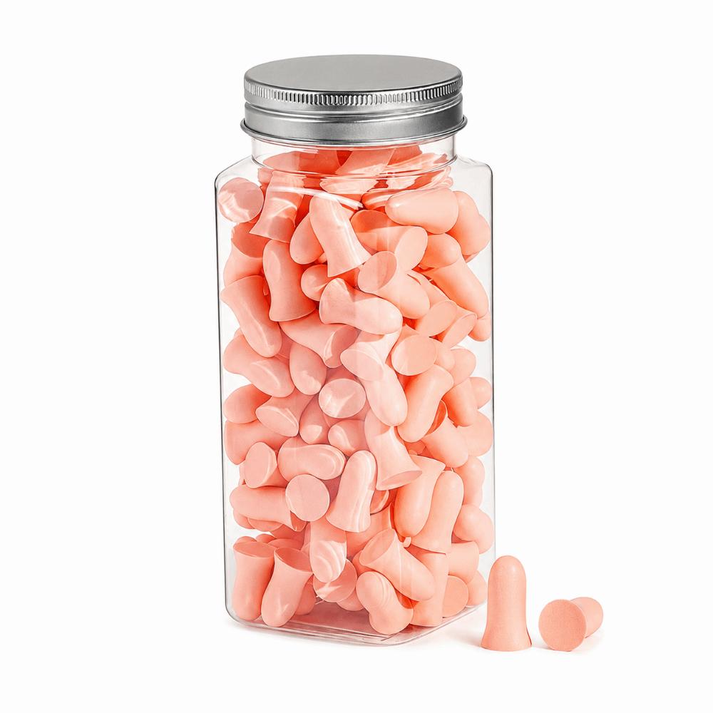 60/120PCS Sponge Sleeping Ear Plugs Multicolor Travel Earplugs Student Dormitory